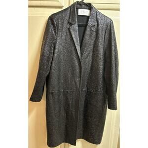 Harris Wharf London Women's Black Coat Jacket Italy - Size 44 IT/8US